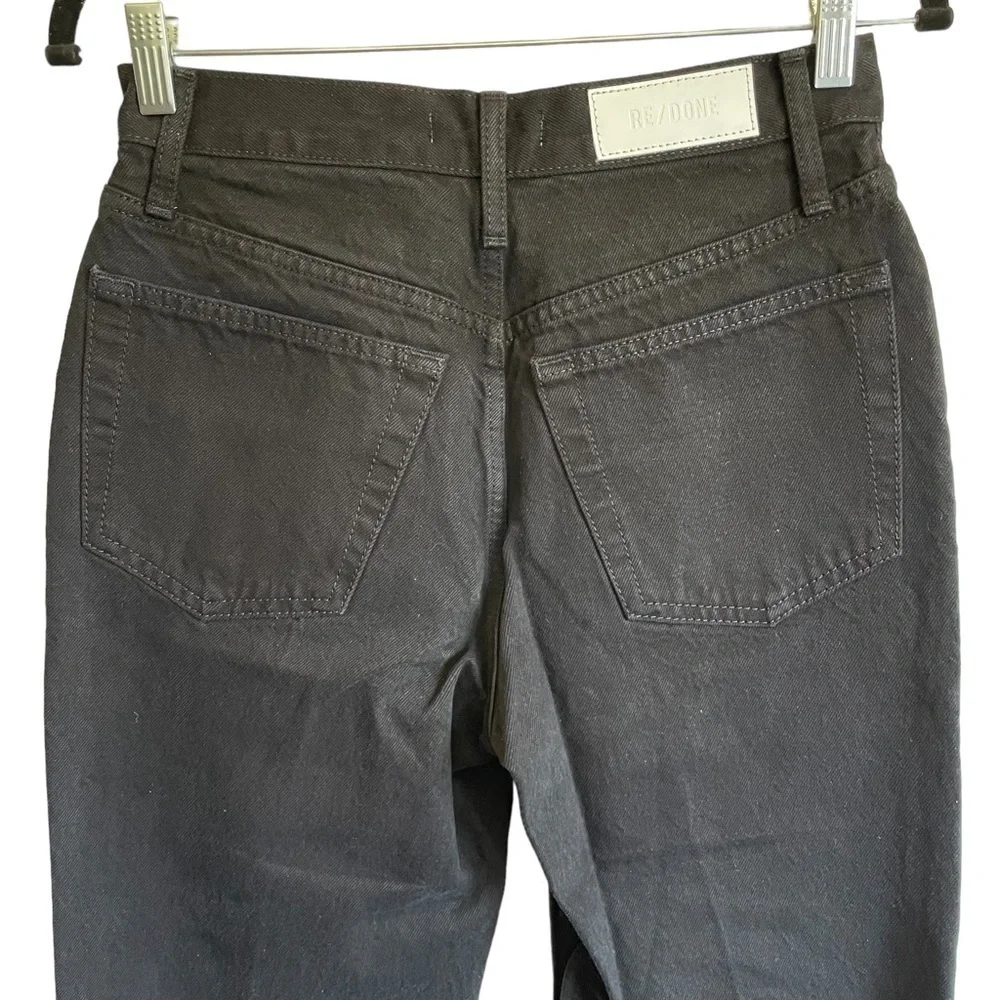 Re/Done High‎ Rise Bootcut Jean Black Size 26 NWOT